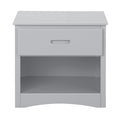 Nightstands Youth Engineered Wood Transitional Set of 2 Gray