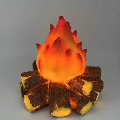 LED Simulation Charcoal Flame Lamp Ornaments