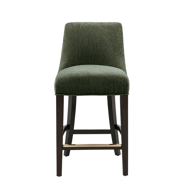 Counter Stool in Forest Green