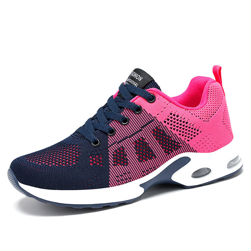 Casual Shoes Breathable Lightweight Mother Shoes Lace-up Cushioned Sneakers Women - Eloy Royal