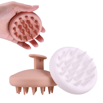 Shunfa Pure Silicone Beauty Tool Brush Scalp Massager Adult Child Portable Shampoo Comb