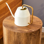 The cylindrical table with its patterned design can be easily integrated into a variety of interior styles, from coffee tables to small dining tables, workbenches or makeshift writing desks. - Eloy Royal