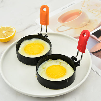 Stainless Steel Round Omelette Maker Silicone Sleeve Handle - Eloy Royal