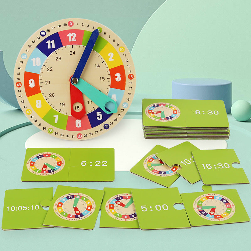 Clock Model Elementary School Student Teaching Clock Surface Three-needle Children's