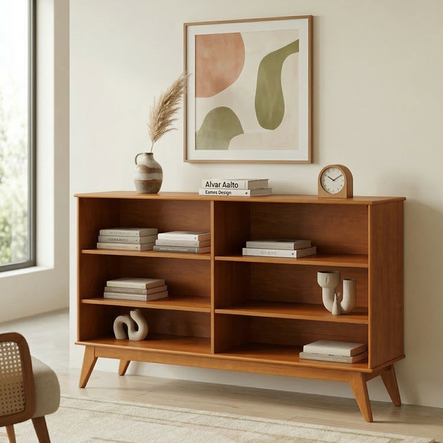 Draper 6 Shelf Bookcase