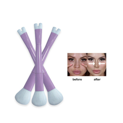 Two-in-one Nose Shadow Makeup Brush