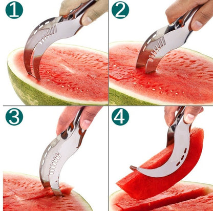 Stainless Steel Cutter For Watermelon Hami Melon Pitaya Pawpaw