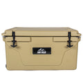 110 Quart Khaki Cooler, Rotomolded Insulated Ice Chest – Heavy-Duty Hard Shell Cooler with 6–10 Day Ice Retention for Camping, Fishing, Tailgating & Outdoor Adventures