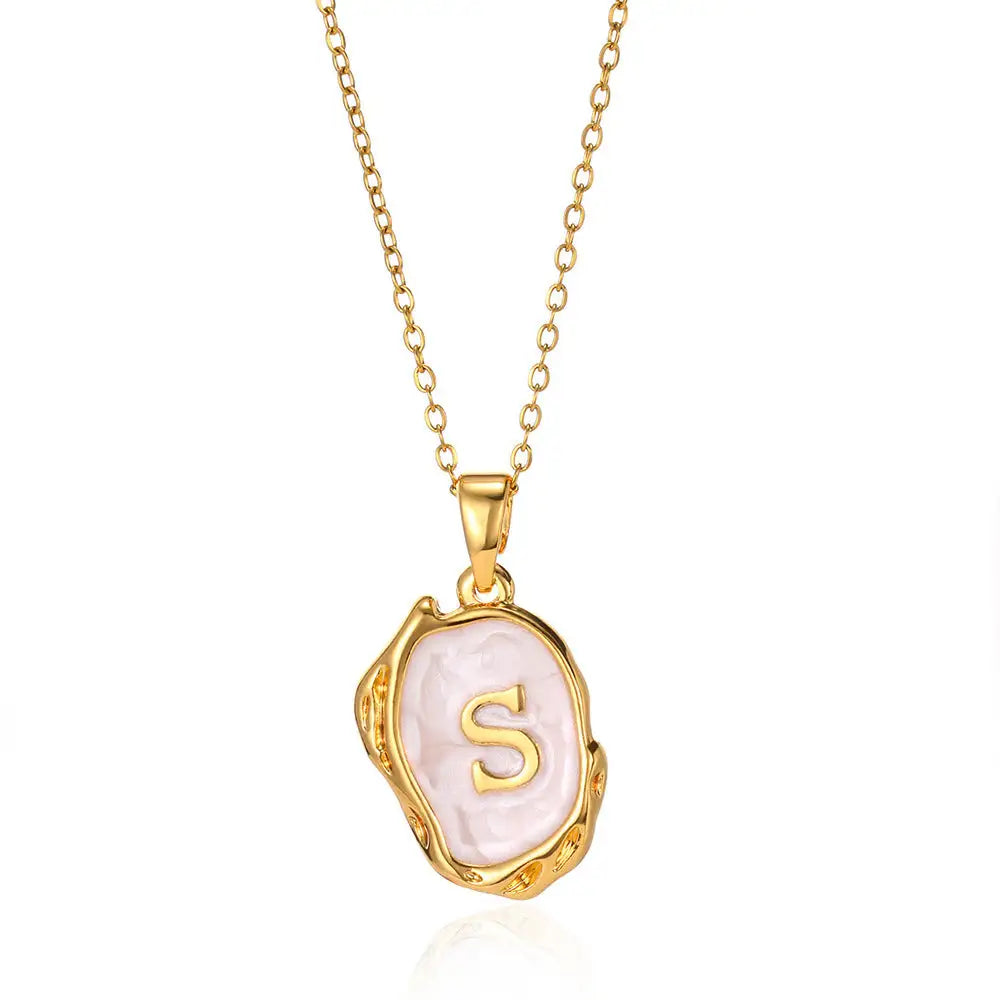 Letters Dimensional Necklace - Eloy Royal