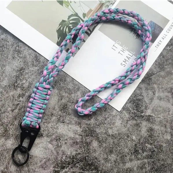 Multifunctional Hand-Woven Lanyard - Eloy Royal