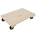 Heavy Duty Moving Dolly, 24 in. x 16 in. 4pcs PP Swivel Casters, 1000 LBS Load Capacity Multi-Purpose Transport Cart for Furniture, Boxes & Heavy Goods