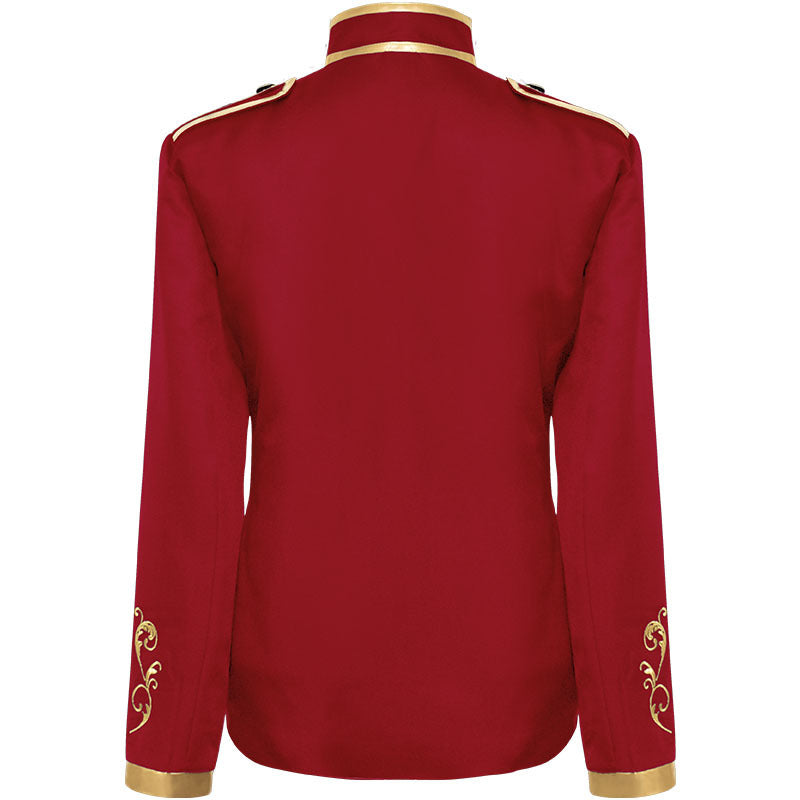 Halloween Men's Fashionable Jacket Court Prince Golden Embroidered Suit Sports Jacket