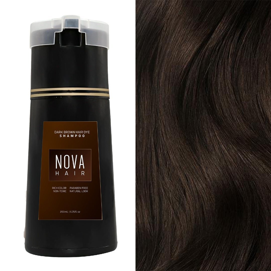 Hair Dye Black Shampoo Solid Color