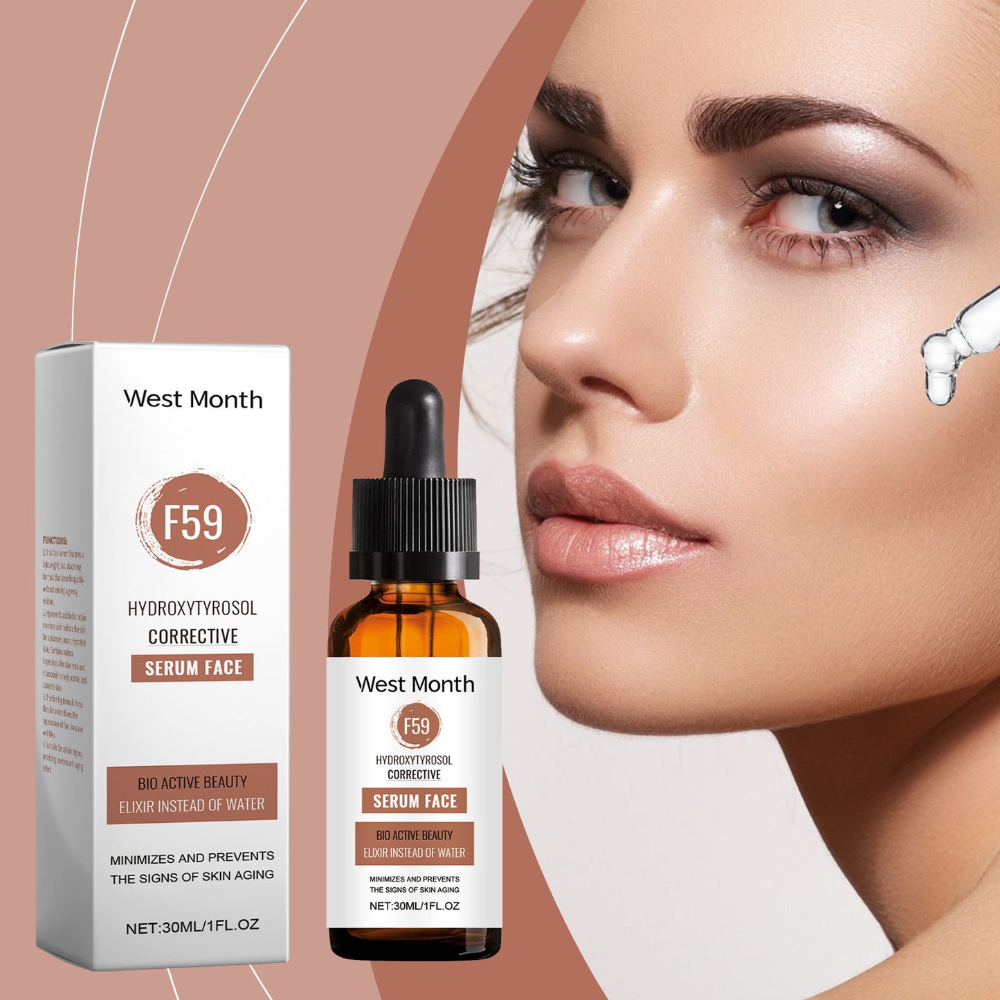 Facial Even And Bright Skin Color Care Solution