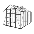 Newly marketed Gain height windproofaluminum greenhouse 10 x 12 FT Polycarbonate Greenhouse Raised Base and Anchor Aluminum Heavy Duty Walk-in Greenhouses for Outdoor Backyard in All Season