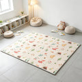 Interactive Floor Mat,Reversible Baby Play Mat,Foldable Play Mat,Lightweight Reversible Play Surface Mat