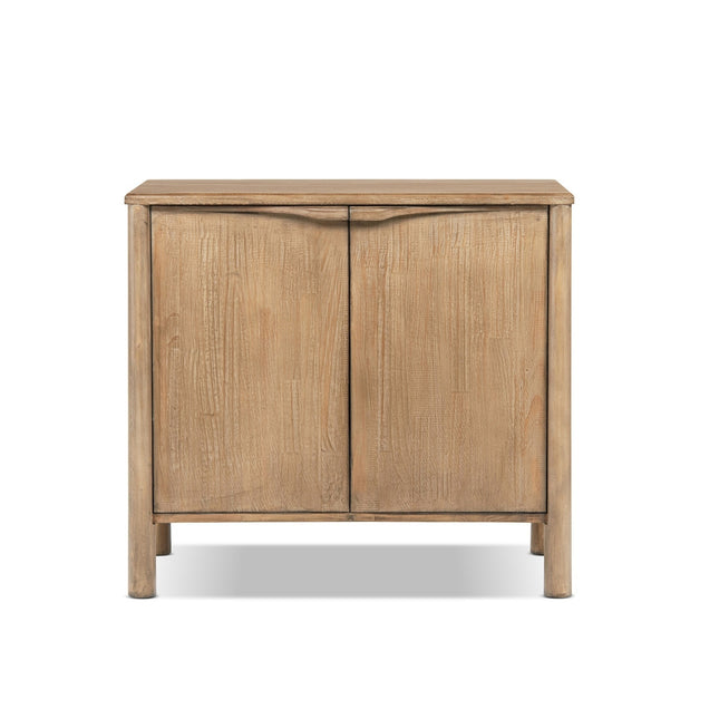 Nolan 38' 2-Door Accent Cabinet Antique Natural Brown Reclaimed Pine Wood
