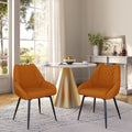 Fabric Soft Dining Chairs (Set of 2)