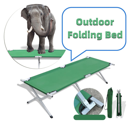 Outdoor Folding Bed Portable Aluminum Alloy - Eloy Royal