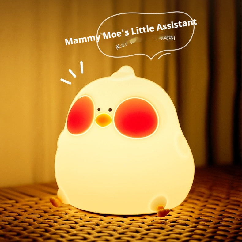 Cool Chicken Silicone Night Lamp Creative RGB Colorful Remote Control Night Light - Eloy Royal