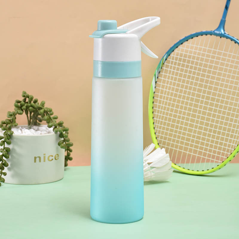 Spray Water Bottle For Girls Outdoor Sport Fitness Water Cup Large Capacity Spray Bottle Drinkware Travel Bottles Kitchen Gadgets - Eloy Royal