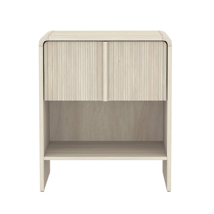 Nightstand in Whitewashed Oak