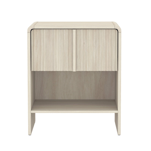 Nightstand in Whitewashed Oak