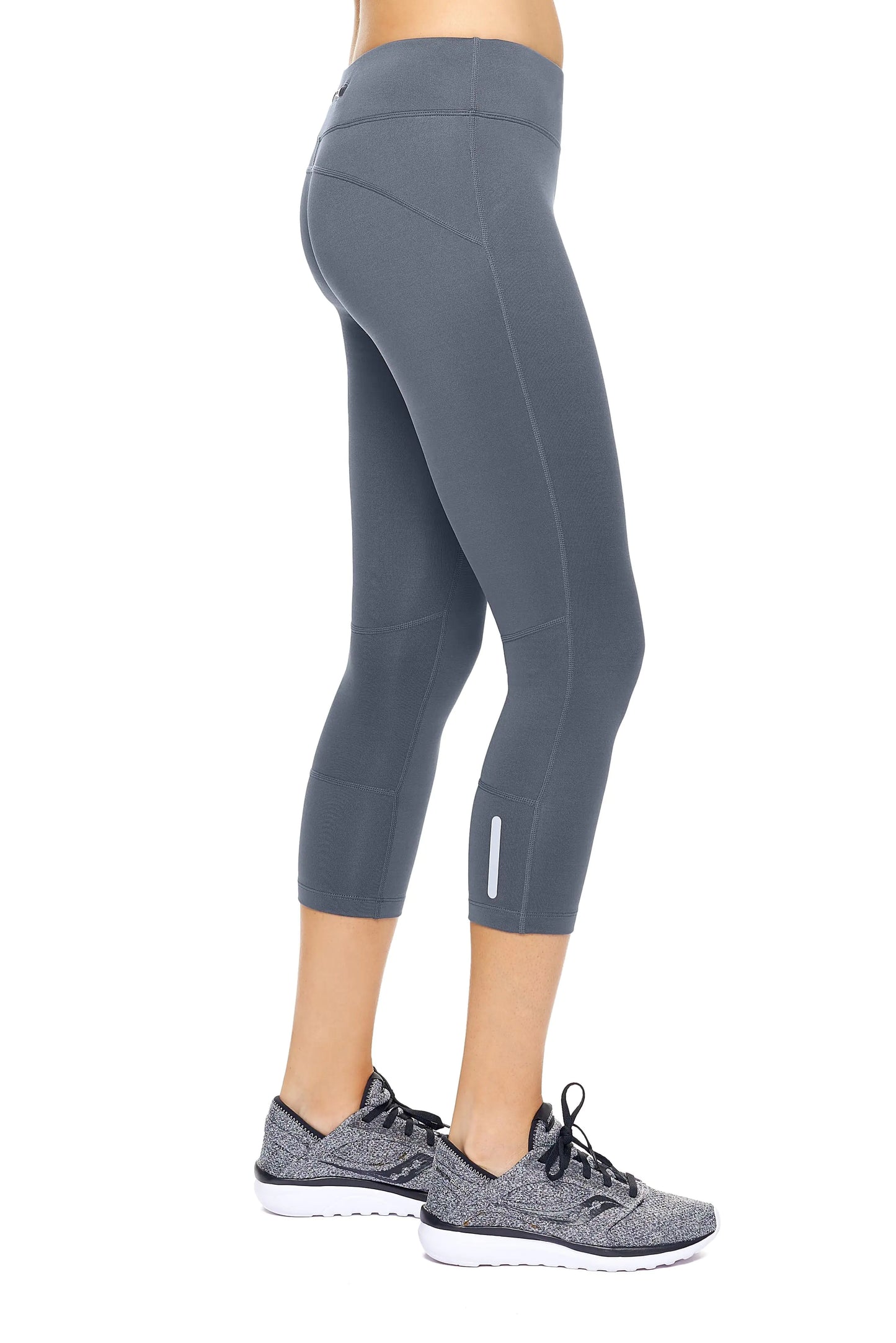 Women's Mid-Rise Zip Pocket Capri Leggings