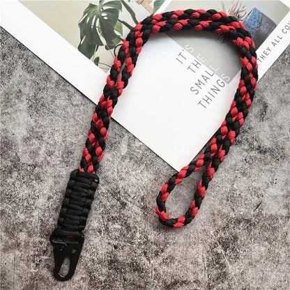 Multifunctional Hand-Woven Lanyard - Eloy Royal