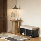 Wooden Coffee Table,Small End Table,Side Table,Round Reading Table - Eloy Royal