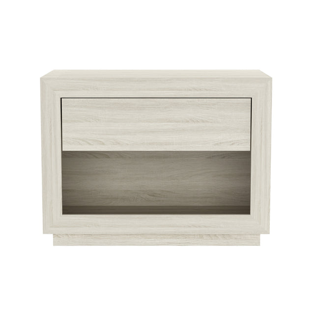 Nightstand in Whitewashed Oak