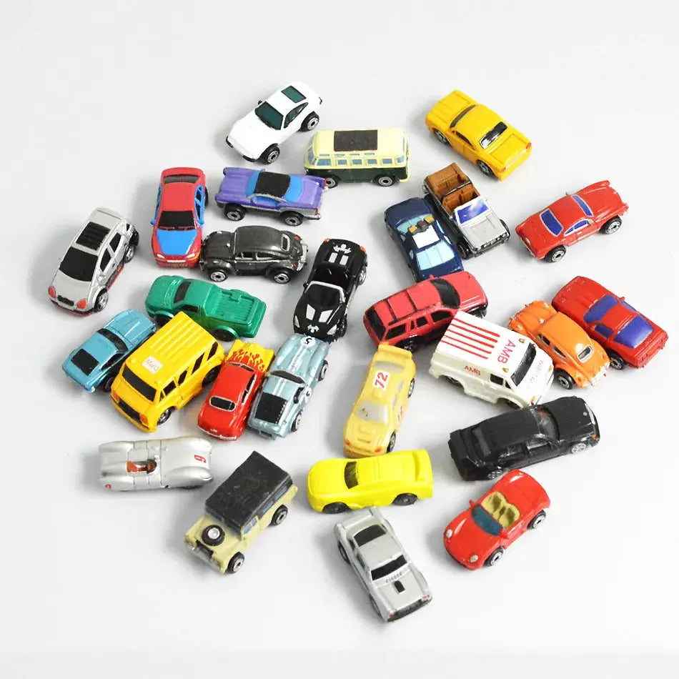 20pcs N Scale Cars 1:150 Diecast Car Model Miniature Vehicles Toys for Collection Gifts Sand Table Building Kits Layout - Eloy Royal