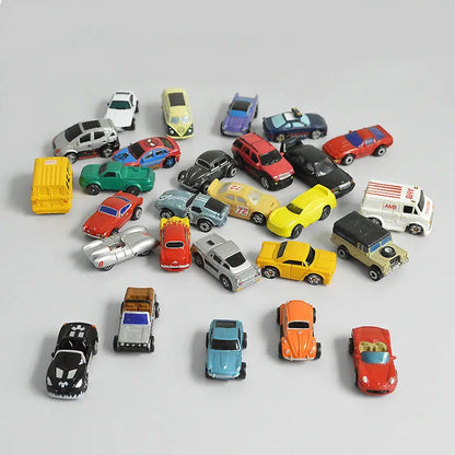 20pcs N Scale Cars 1:150 Diecast Car Model Miniature Vehicles Toys for Collection Gifts Sand Table Building Kits Layout - Eloy Royal