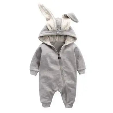 Rabbit Ear Hooded Baby Rompers - Eloy Royal