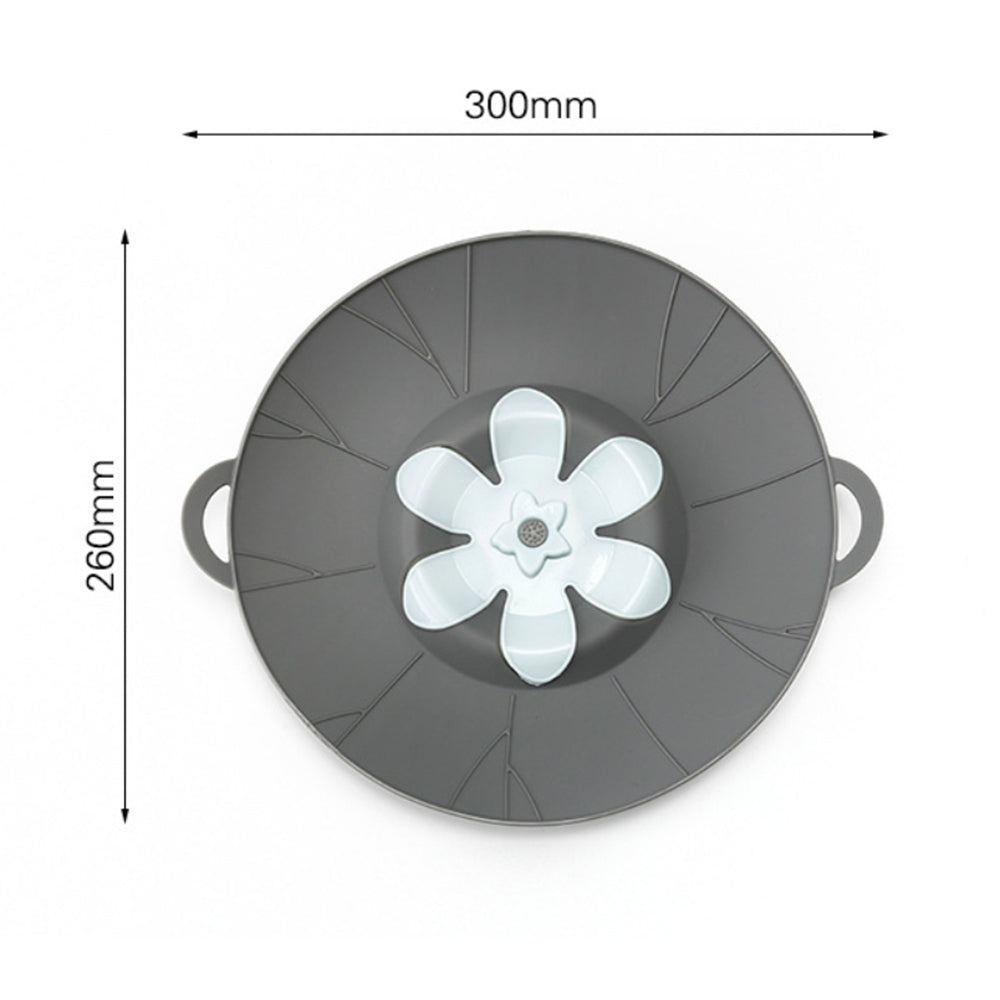 Kitchen Gadget Silicone Spill-Proof Pot Utensil Cover Kitchen Tools Flower Type Baking Tools - Eloy Royal