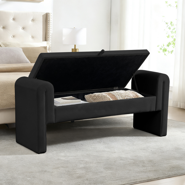 60-inch storage bench, suitable for bedrooms, living rooms, activity rooms and similar spaces.
