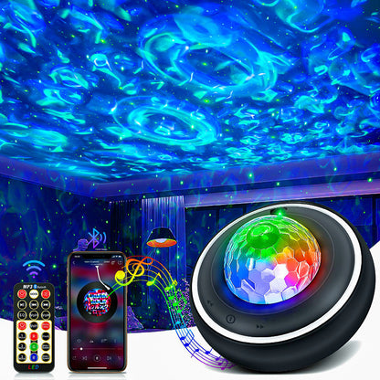 Water Ripple Nebula Starry Sky Projection Lamp - Eloy Royal