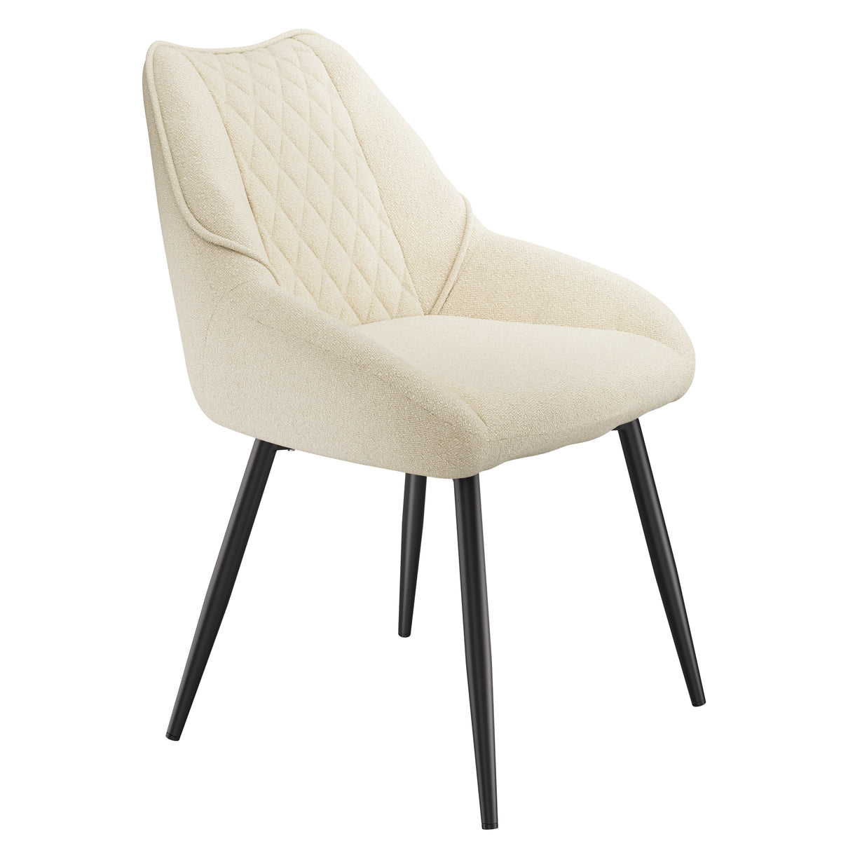 Fabric Soft Dining Chairs (Set of 2)