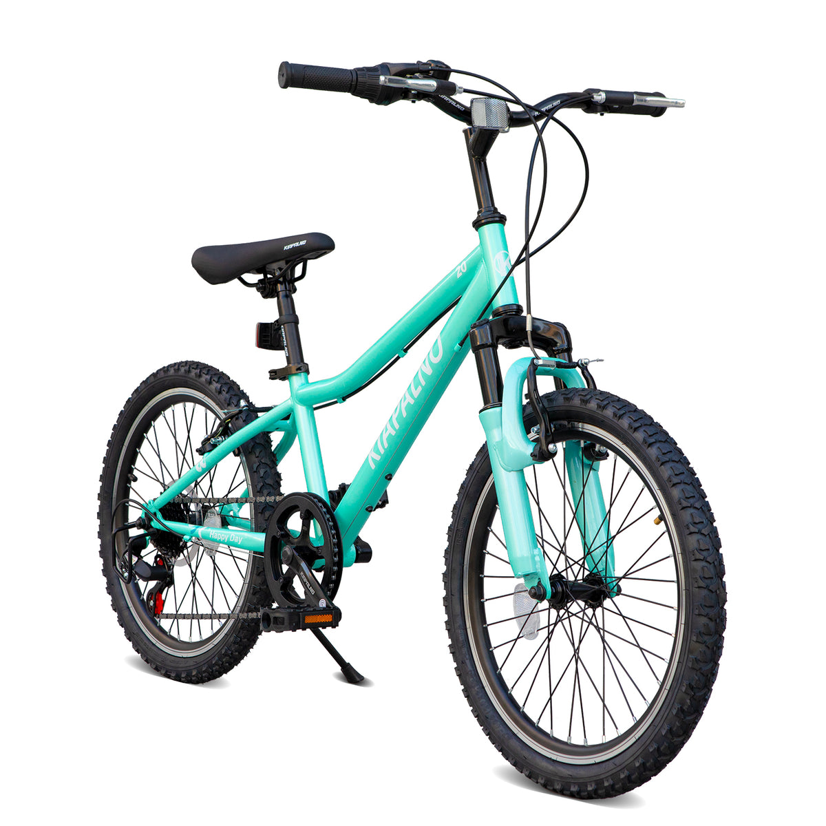 20 Inch Mountain Bike, 7-Speed Adult Dual-Suspension Mountain Bicycle with Sturdy Steel Frame, Excellent Twist Shifting, Dual Handbrake & Adjustable Seat for Men Women