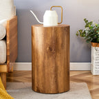 The cylindrical table with its patterned design can be easily integrated into a variety of interior styles, from coffee tables to small dining tables, workbenches or makeshift writing desks. - Eloy Royal