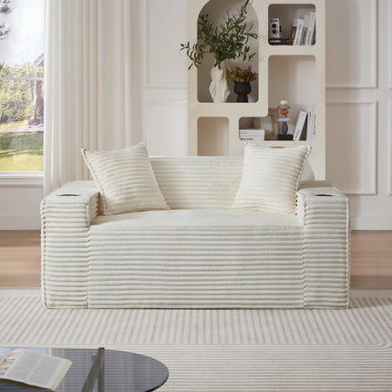 2Seater Sofa Boneless Couches with Modern Sofa for Compact Living Rooms