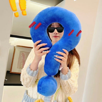 Question Mark Neck Pillow Comfortable Fabric - Eloy Royal