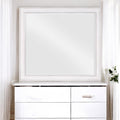 Katia Weathered White Finish Mirror