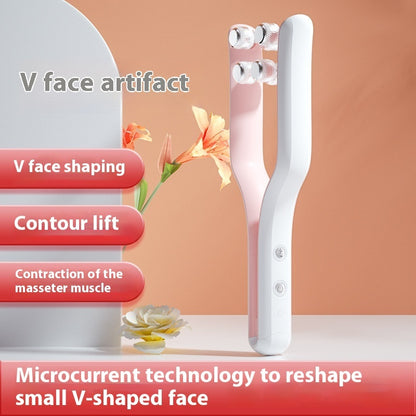 Micro-current Roller Face Slimming Massage Instrument