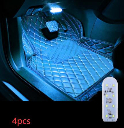 Touch-sensitive Usb Charging Atmosphere Lamp In Car - Eloy Royal