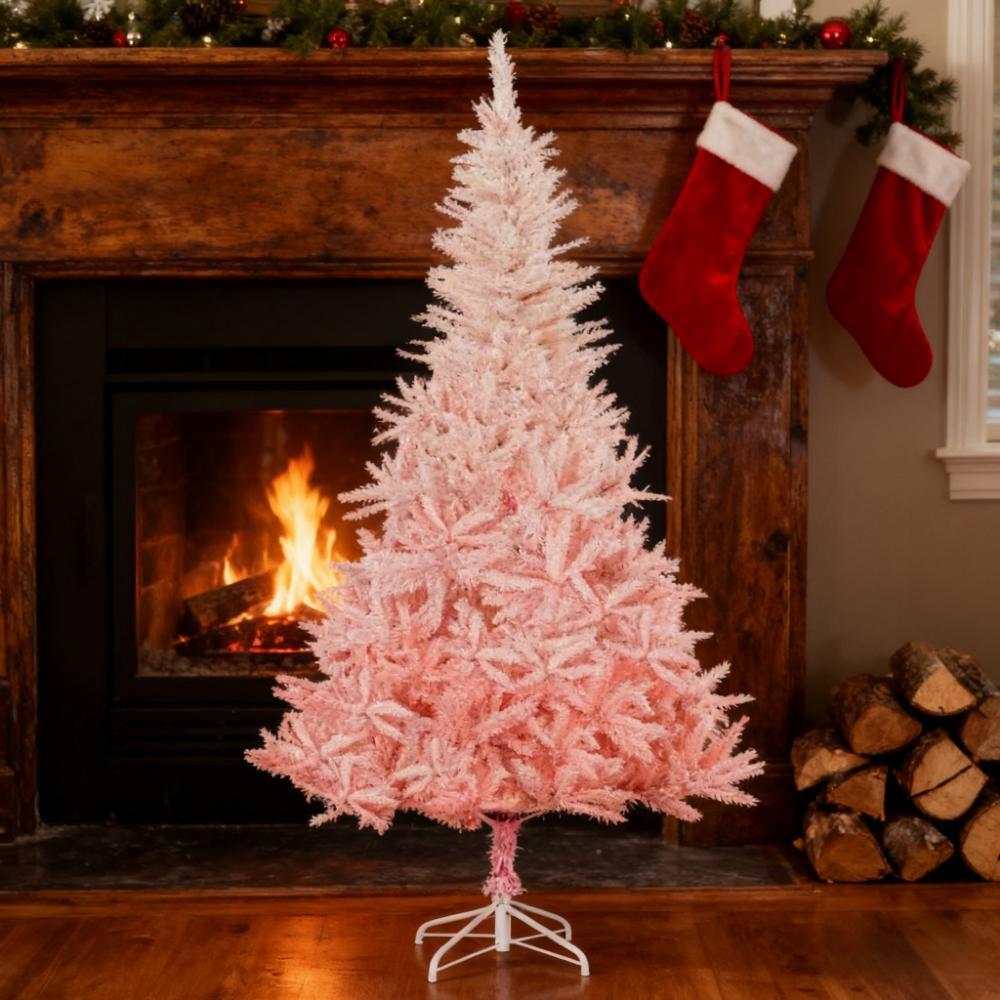 Christmas Tree,Spruce Artificial Christmas Tree with Realistic Branches and 800 Tips