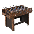54' Air Hockey Table 3-in-1 Air Powered Combo Table Hockey Ping Pong Foosball