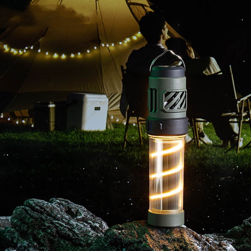 Outdoor Mosquito Killing Lamp Power Torch Long Battery Life Camping Lantern