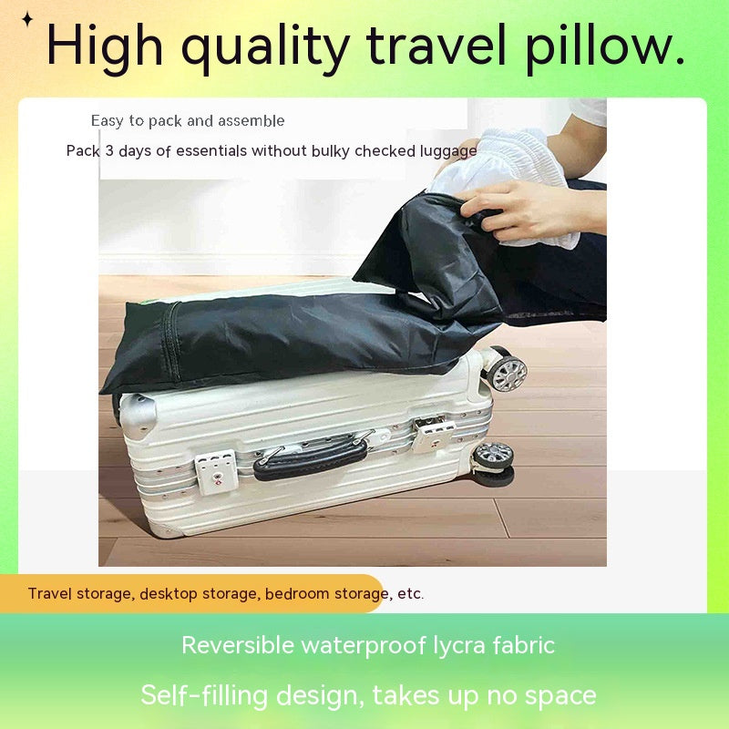 Refillable Travel Neck Pillowcase Buggy Bag - Eloy Royal