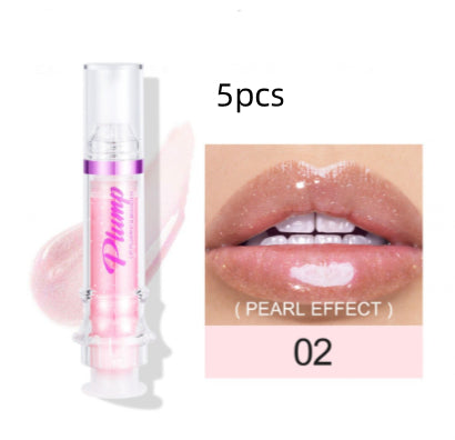 New Tube Lip Rich Lip Color Slightly Spicy Lip Honey Lip Glass Mirror Face Lip Mirror Liquid Lipstick - Eloy Royal